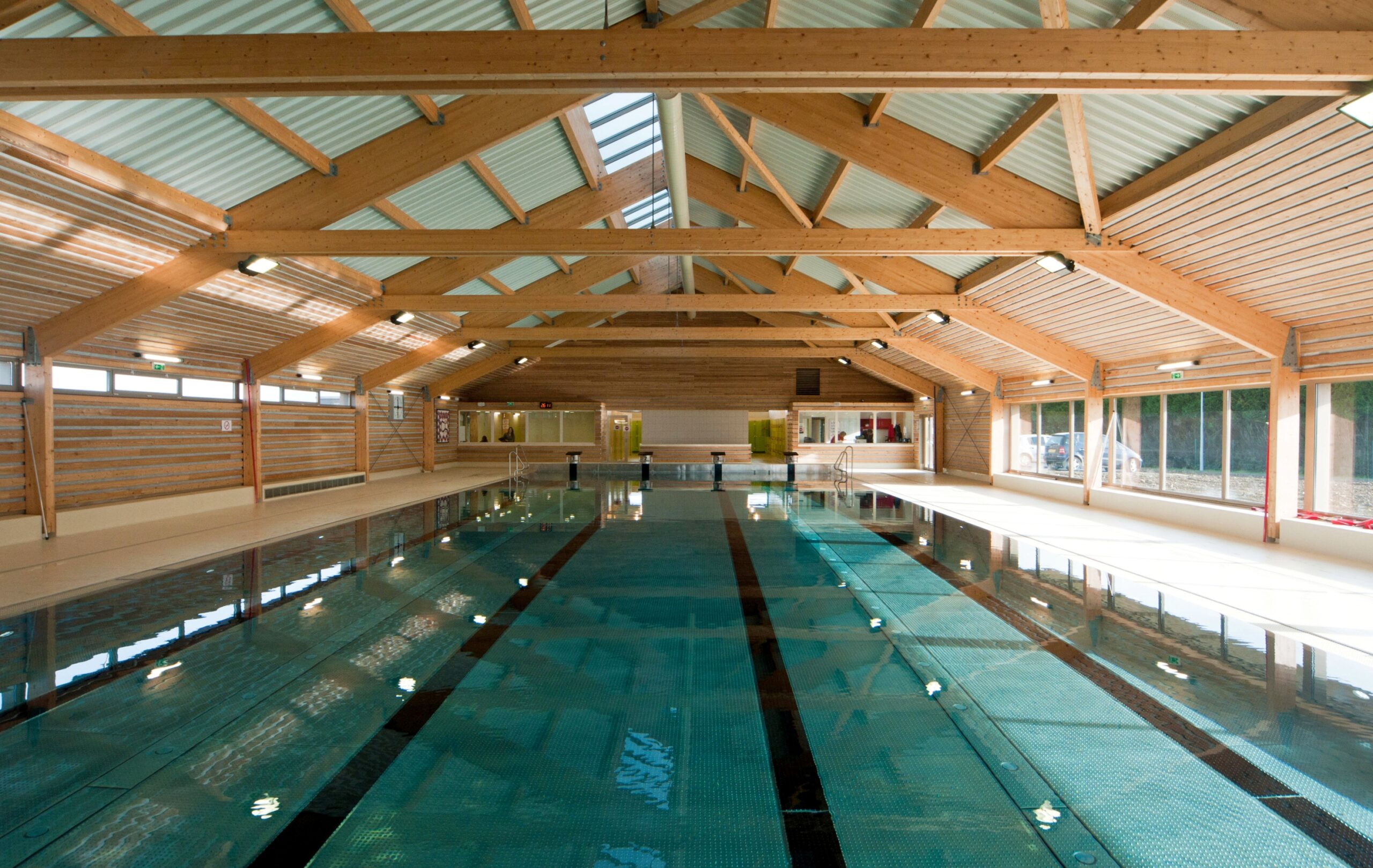 Construction du bassin sportif de la piscine Oxygène de Bapaume