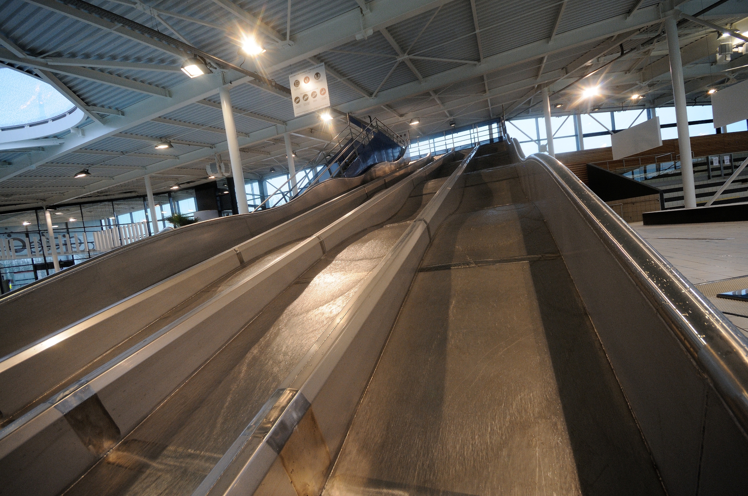 Toboggan piscine La Citédo de Sochaux